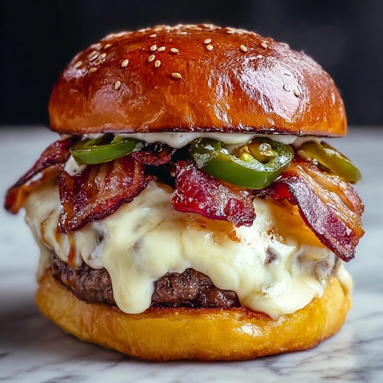 Jalapeno Popper Smash Burgers Recipe