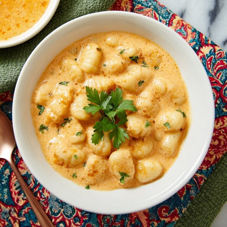 Double Pumpkin Gnocchi with Creamy Cinnamon Parmesan Sauce Recipe