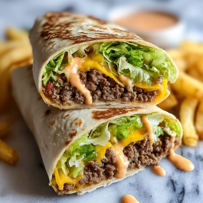 Big Mac Wraps Recipe