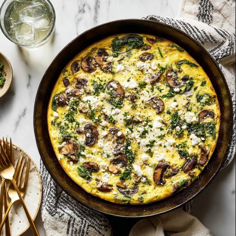 Mushroom Frittata Recipe