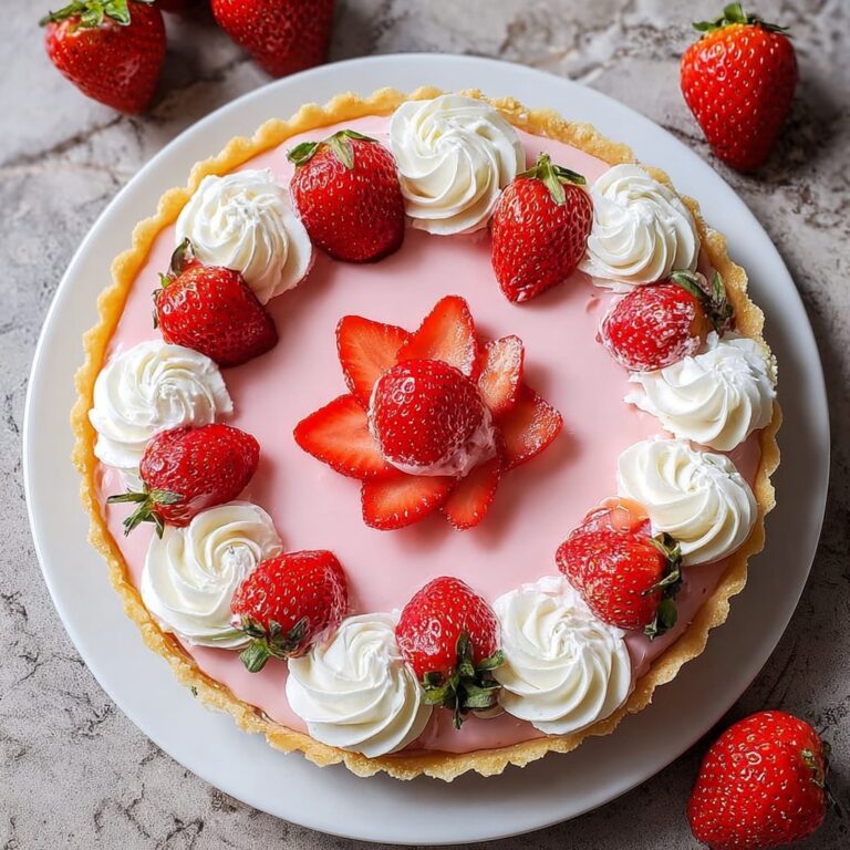 Whipped Strawberry Tart Recipe