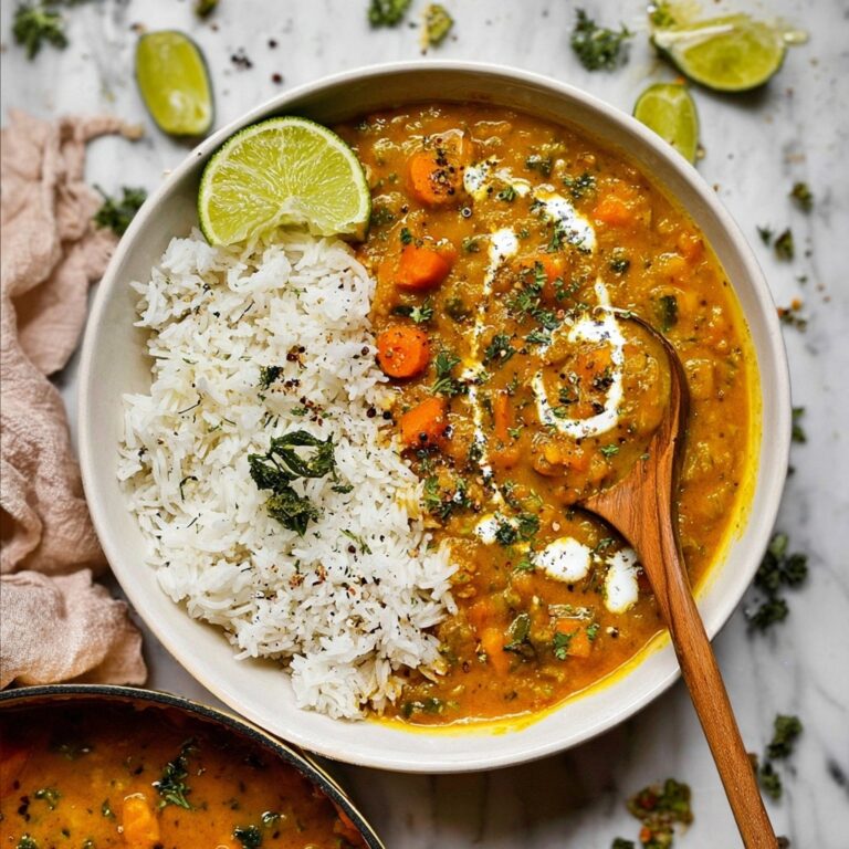 Pumpkin Curry with Coconut Milk and Fresh Vegetables Recipe