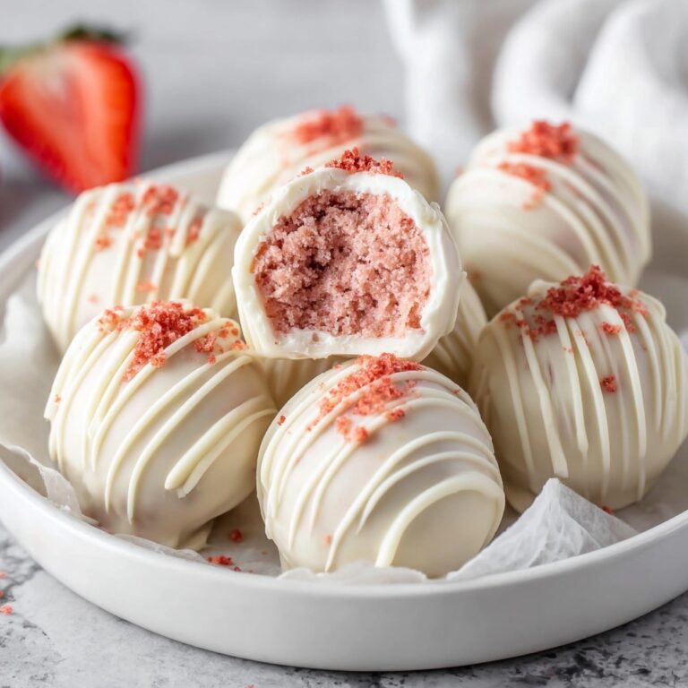 Strawberry Cake Balls Recipe
