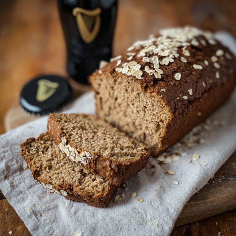Irish Brown Bread with Guinness and Oats Recipe