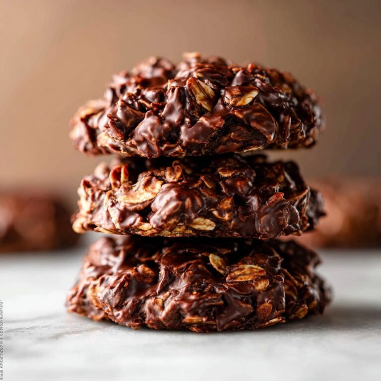 No-Bake Chocolate Oat Cookies Recipe
