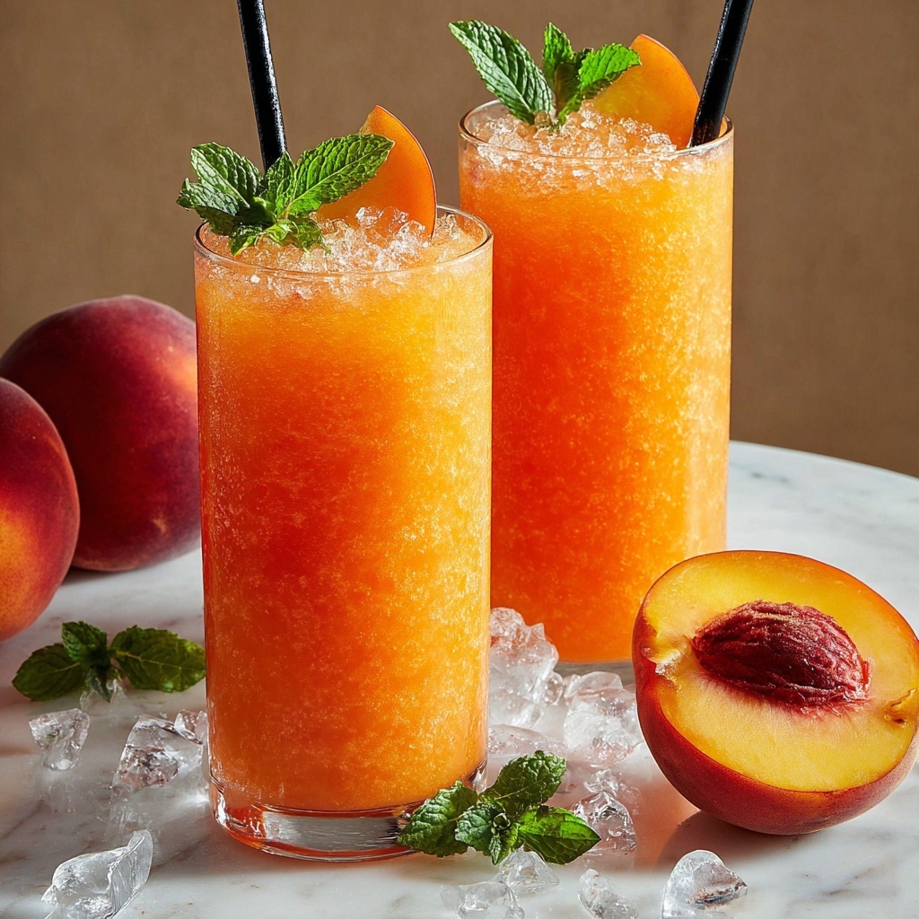 Peach Lemonade Drink: Refreshing Recipe for Summer Sips Recipe - Recipe Image