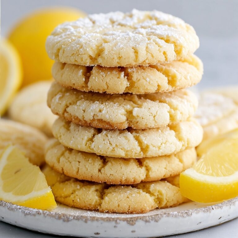 Gluten-Free Almond Flour Lemon Cookies Recipe