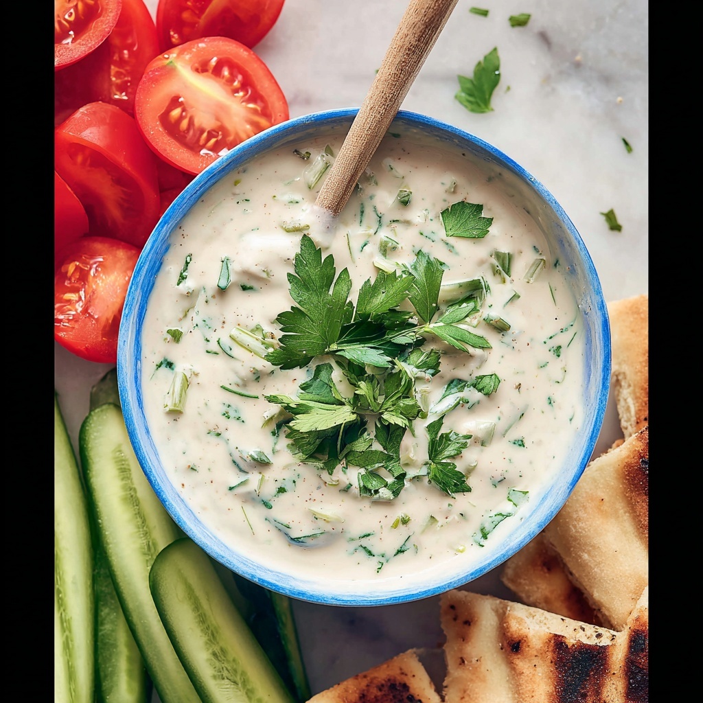 Greek Tahini Dressing Recipe - Recipe Image