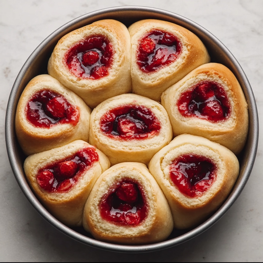 Strawberry Cinnamon Rolls Recipe - Recipe Image