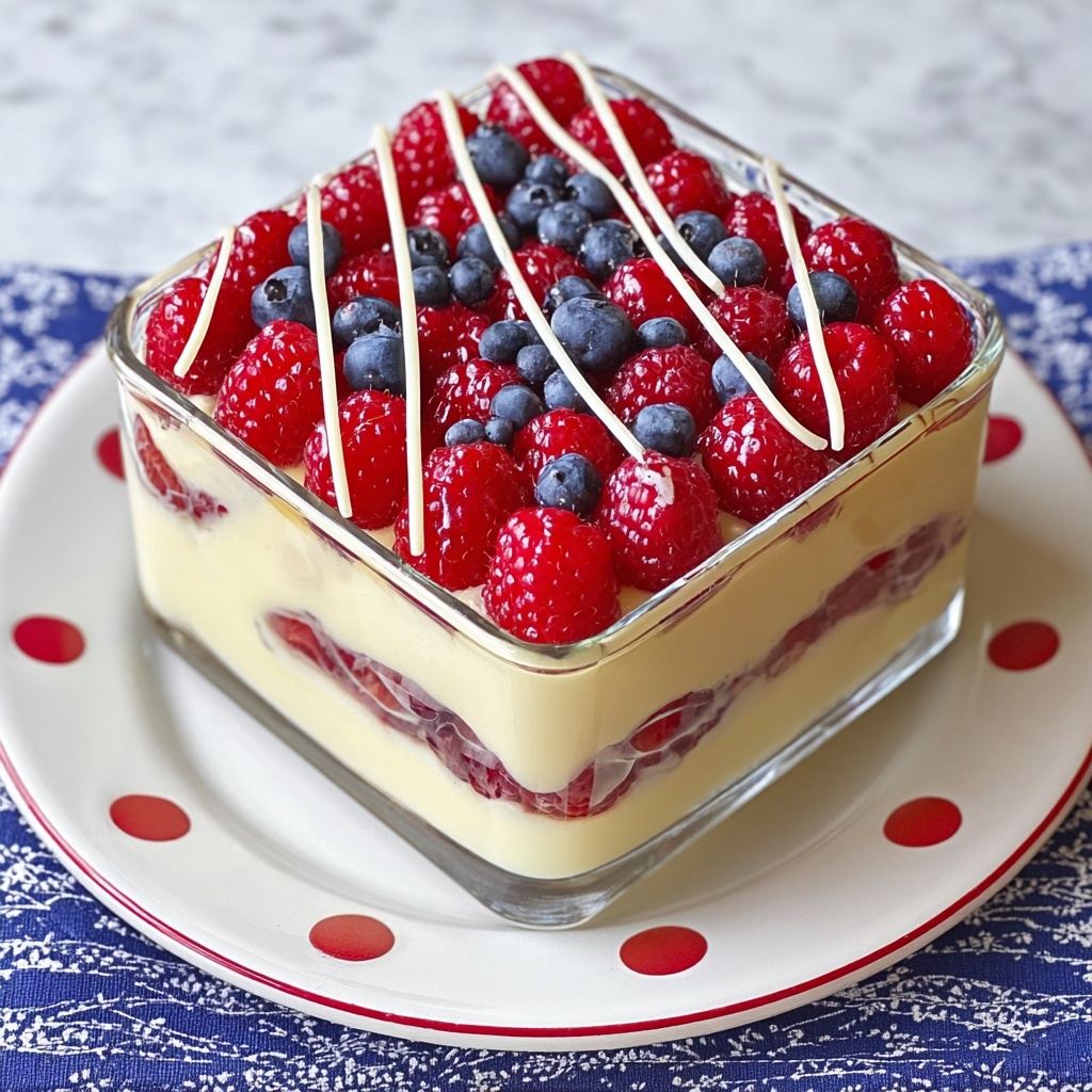 No Bake Summer Berry Icebox Cake Recipe - Recipe Image