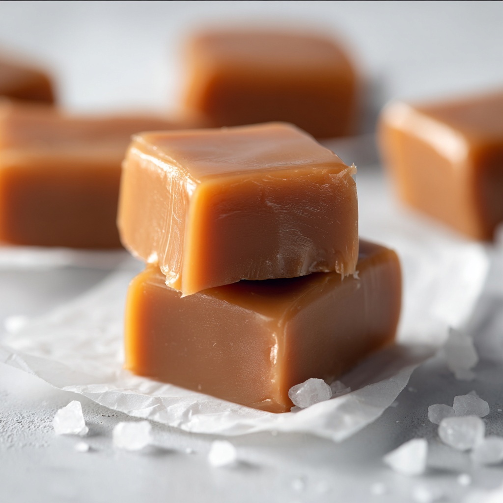 Homemade Caramels Recipe - Recipe Image