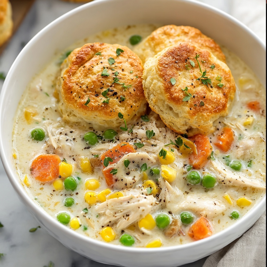 Easy Slow Cooker Chicken Pot Pie Recipe - Recipe Image