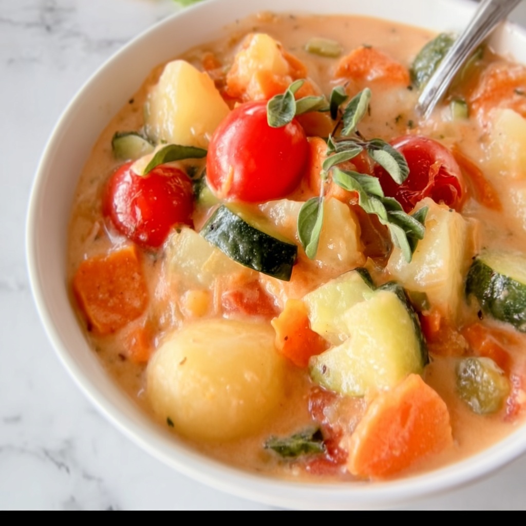 Summer Vegetable Stew Recipe - Recipe Image
