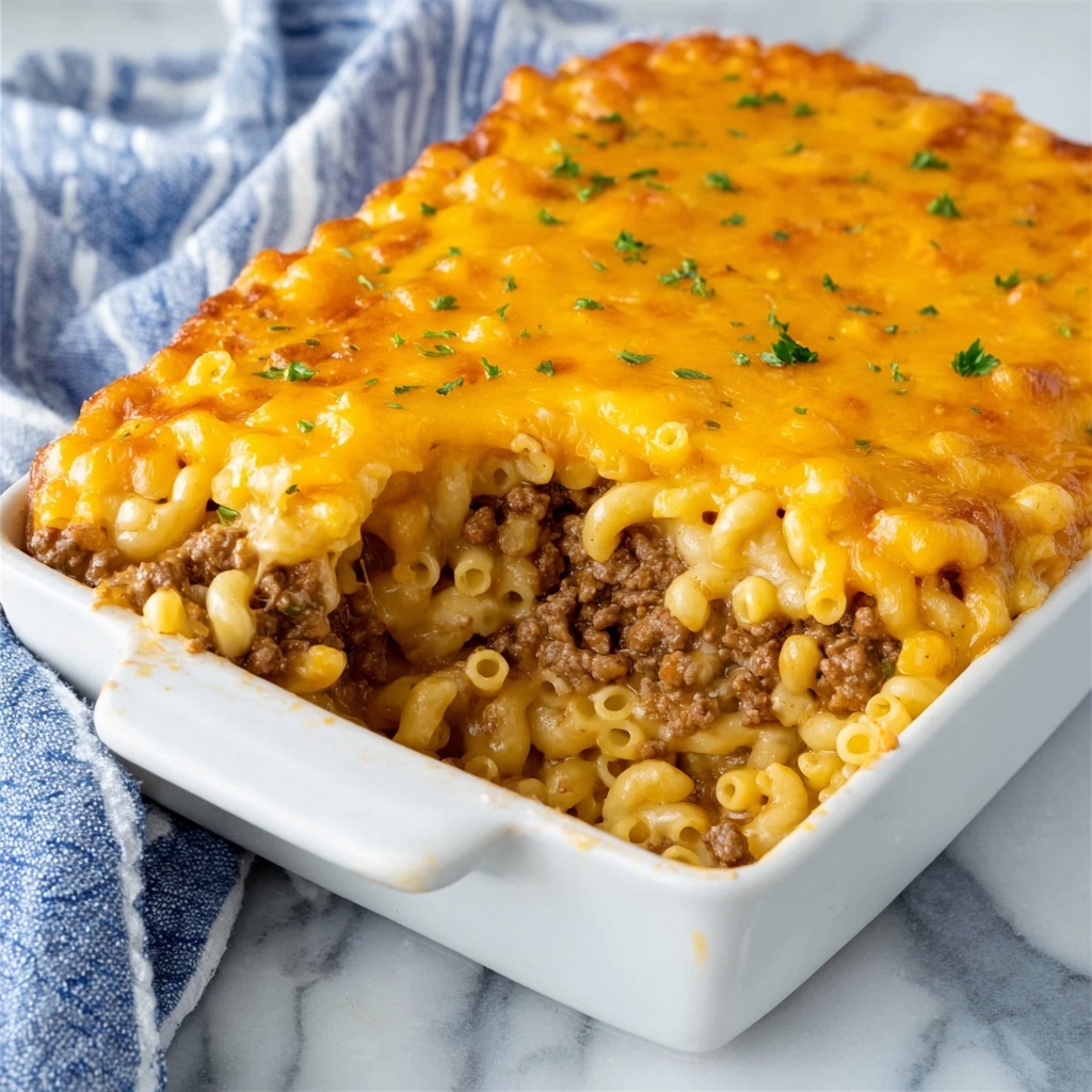 Meatloaf Mac Casserole Recipe - Recipe Image