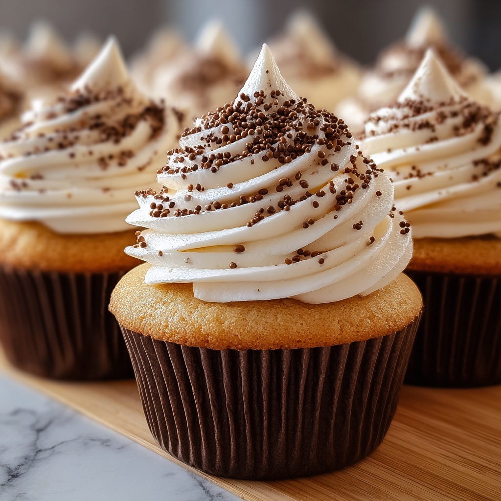Tiramisu Cupcakes Recipe - Recipe Image