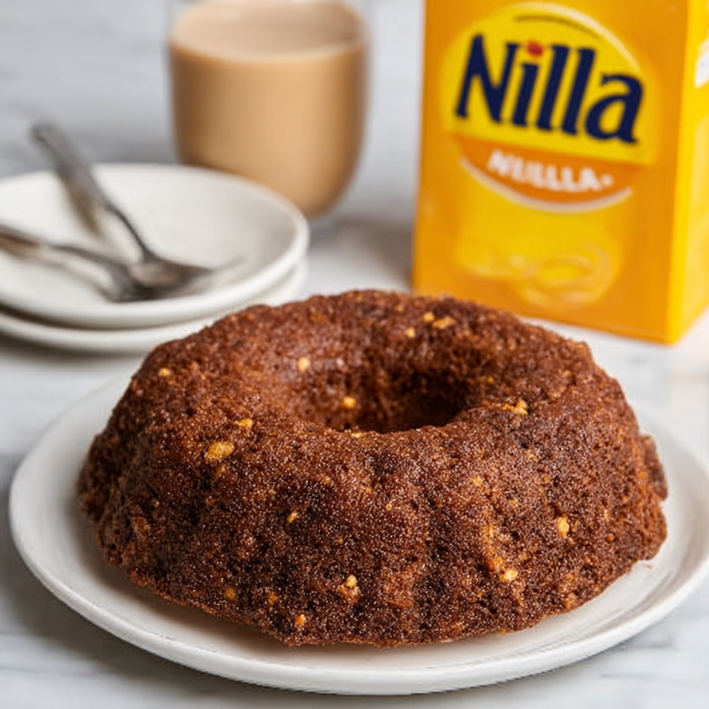 Banana Wafer Cake Recipe - Recipe Image