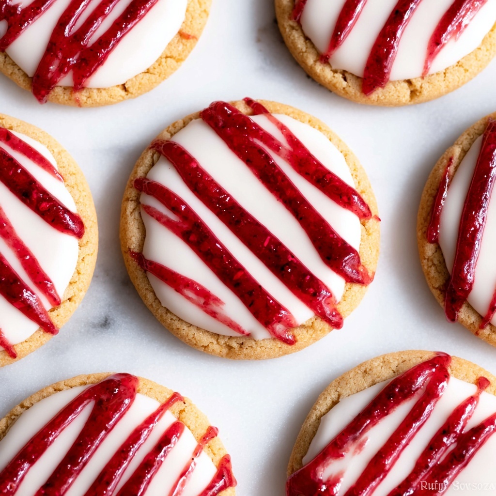 Raspberry Cheesecake Cookie Swirls Recipe - Recipe Image