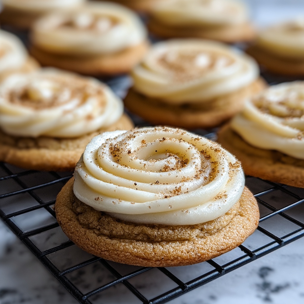 Easy Cinnamon Roll Cookies Recipe - Recipe Image