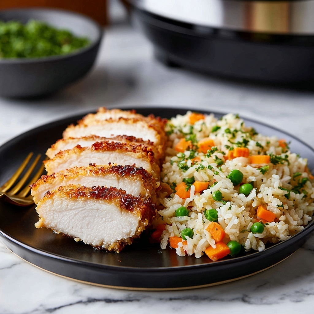 Instant Pot Chicken and Rice Recipe - Recipe Image