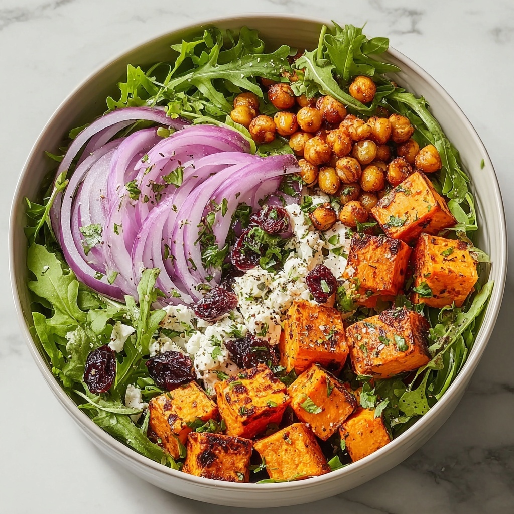 Sweet Potato and Chickpea Salad with Feta and Herbs Recipe - Recipe Image