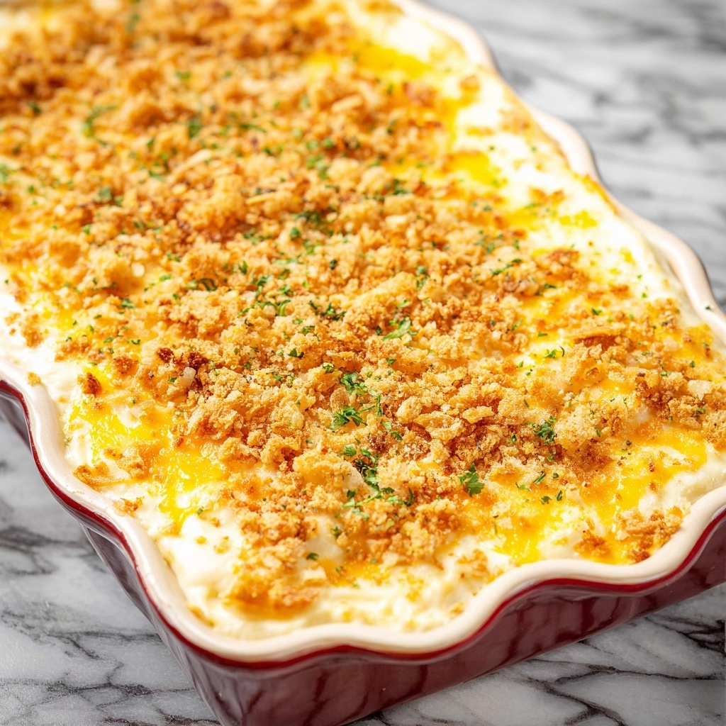 Million Dollar Mashed Potato Casserole Recipe - Recipe Image