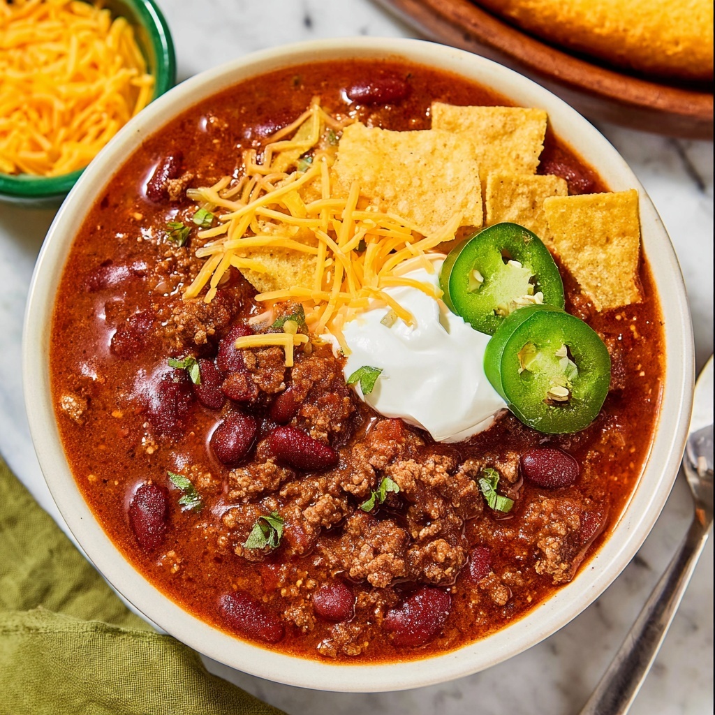 Game Day Chili Recipe - Recipe Image