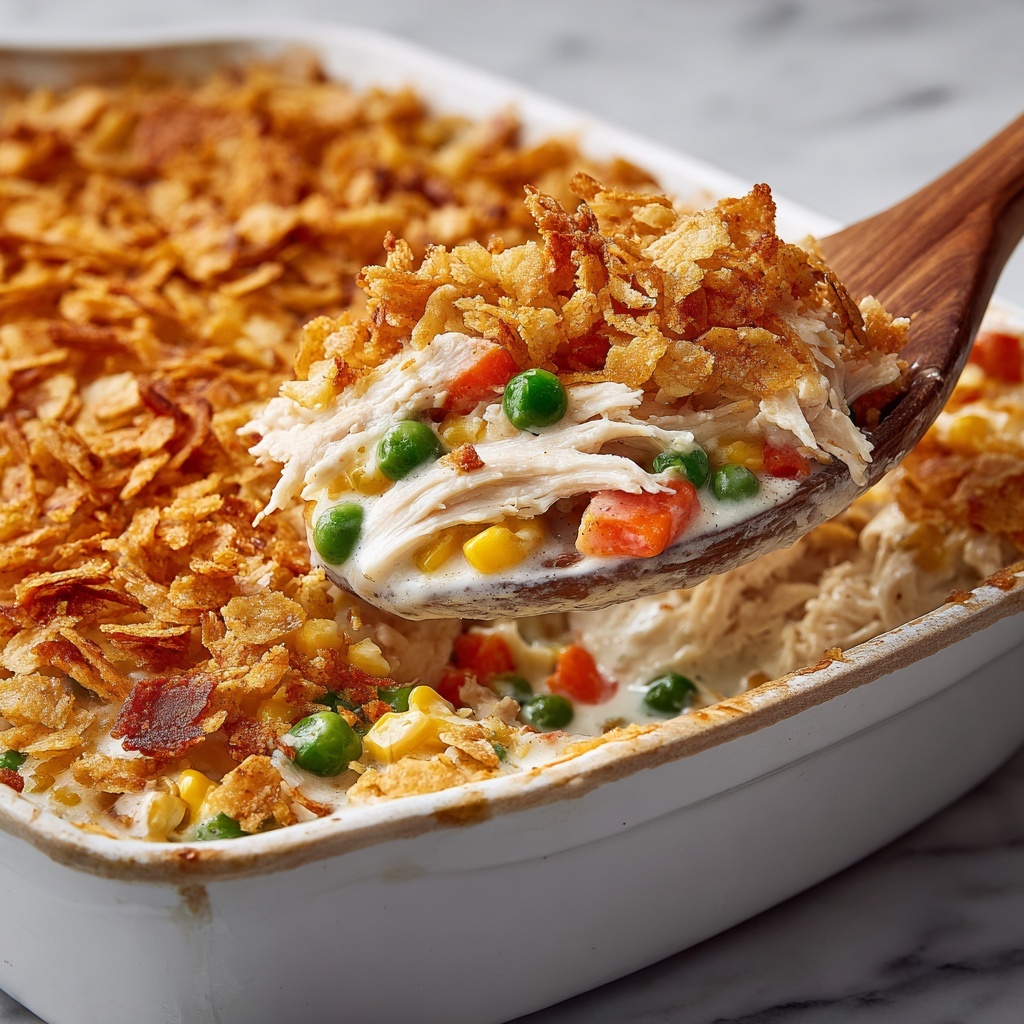 Chicken Pot Pie Rice-a-Roni Casserole Recipe - Recipe Image