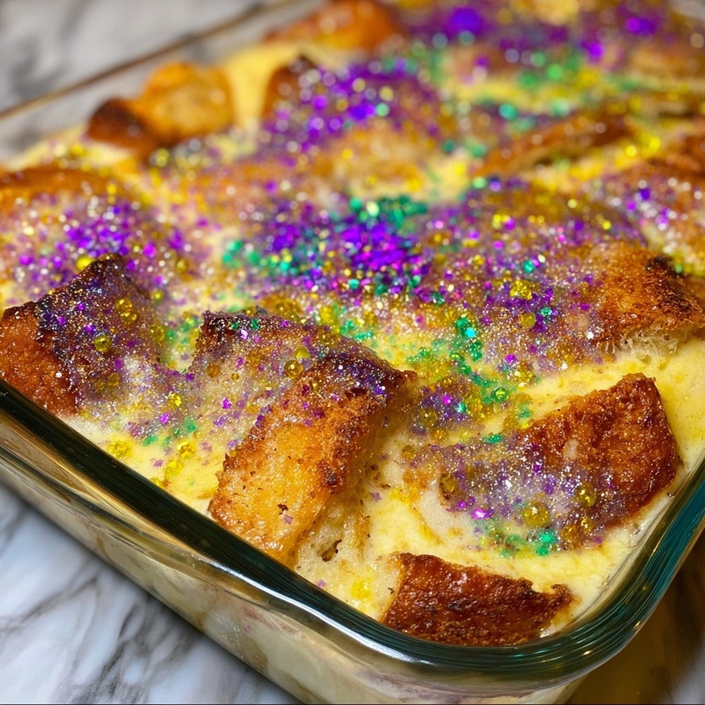 King Cake Bubble Up Recipe - Recipe Image