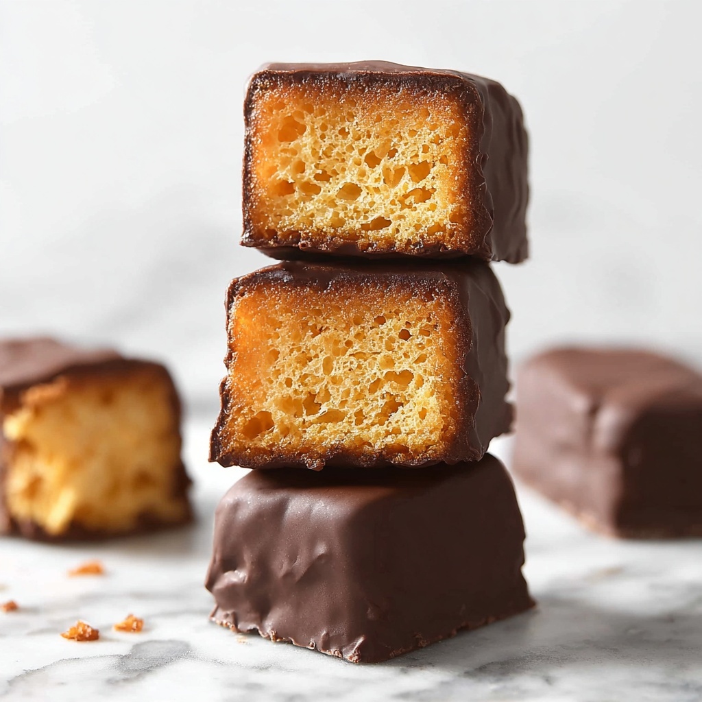 Vegan Crunchie Bars Recipe - Recipe Image