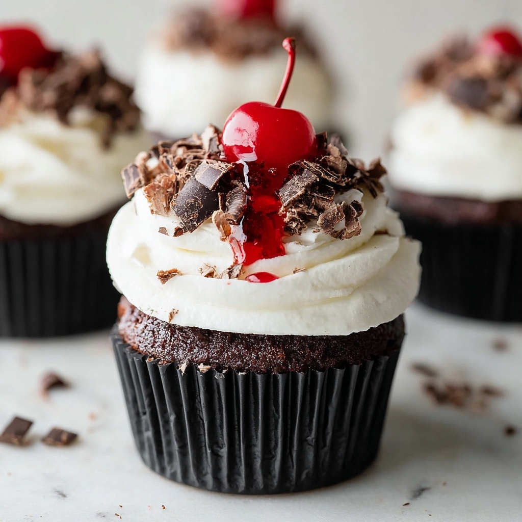 Vegan Black Forest Cupcakes Recipe - Recipe Image