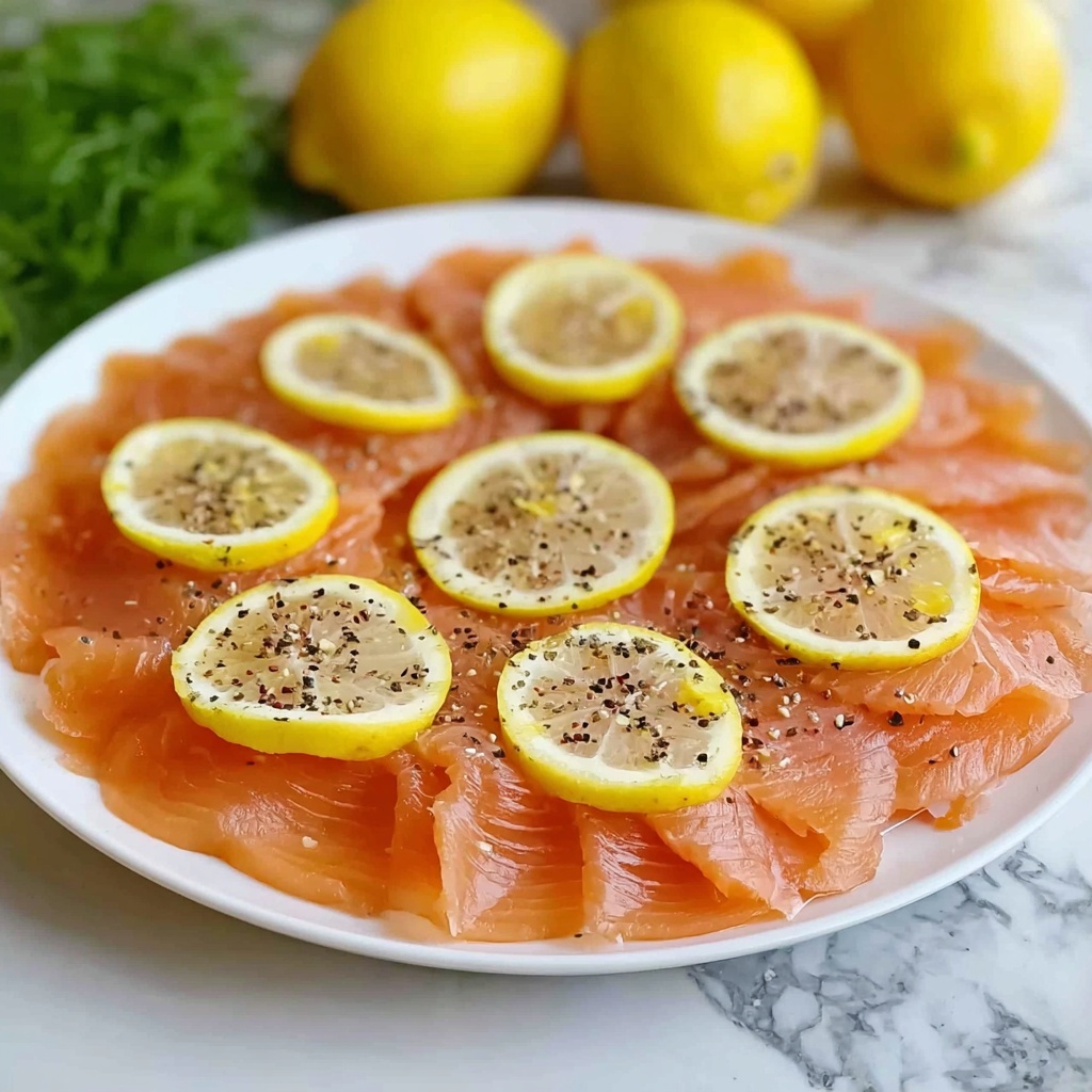 Carpaccio Di Salmone Recipe - Recipe Image