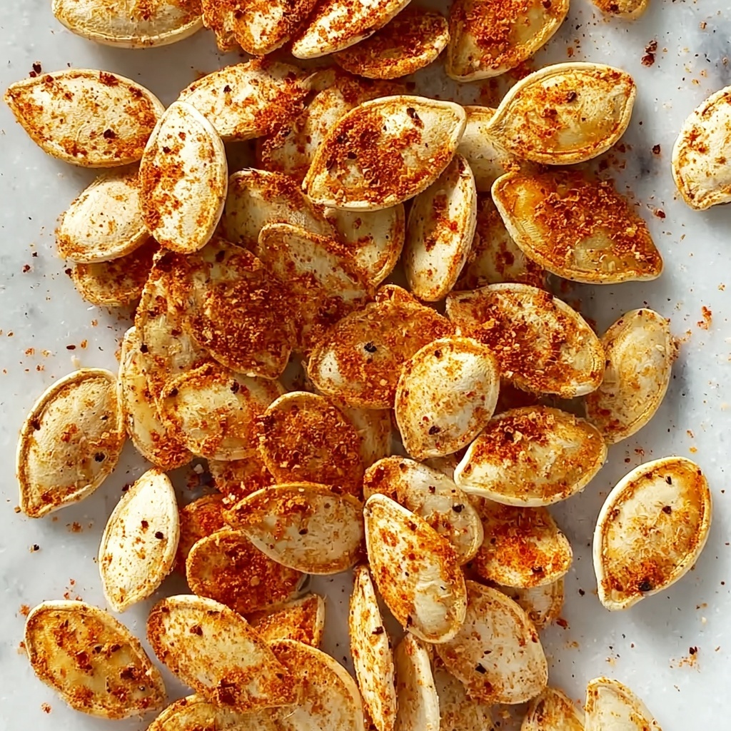 Garlic-Spiced Roasted Pumpkin Seeds Recipe - Recipe Image