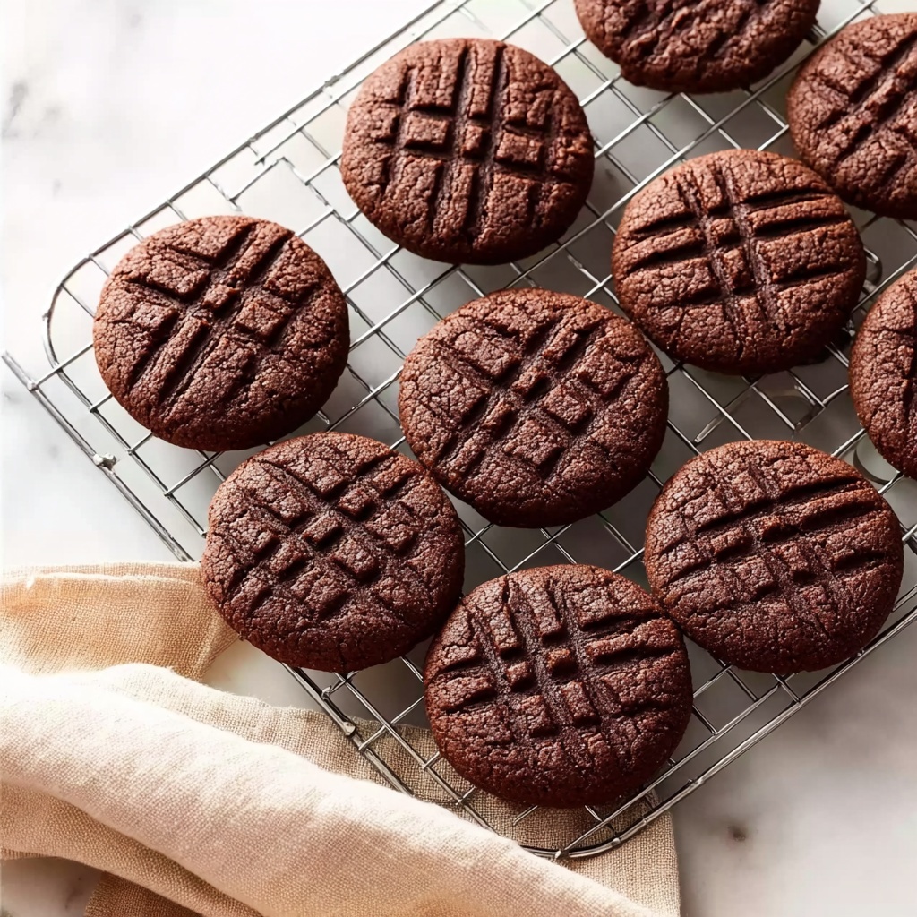 Chocolate Peanut Butter Cookies Recipe - Recipe Image