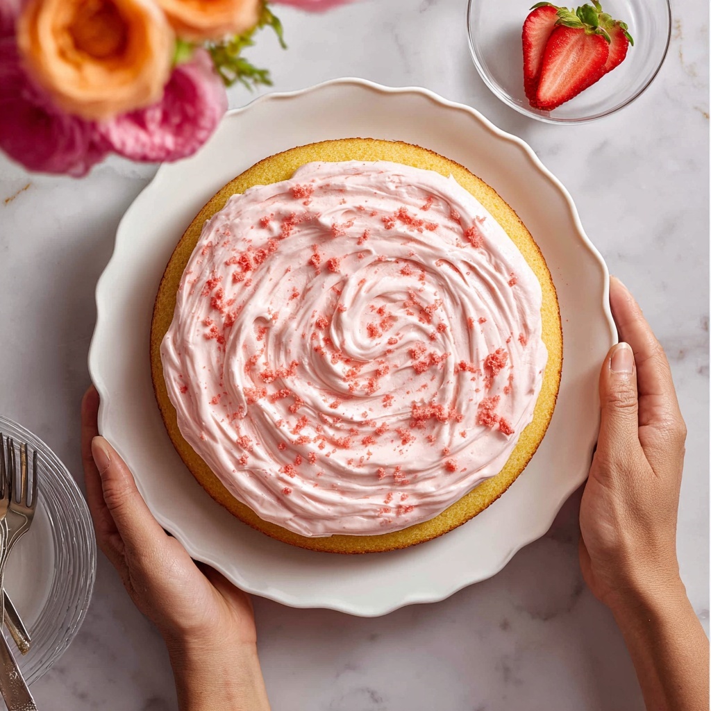 Big Pink Cookie Cake Recipe - Recipe Image