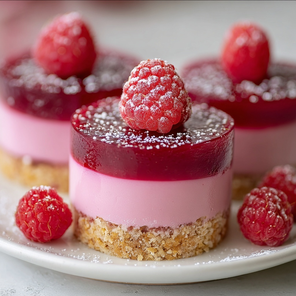 No-Bake Raspberry Cheesecake Cups Recipe - Recipe Image