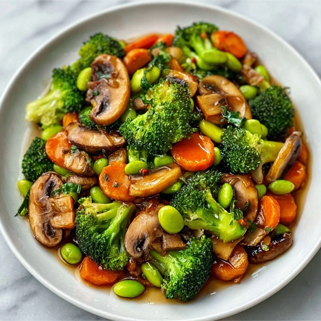 Garlic Butter Stir-Fried Vegetables Recipe - Recipe Image