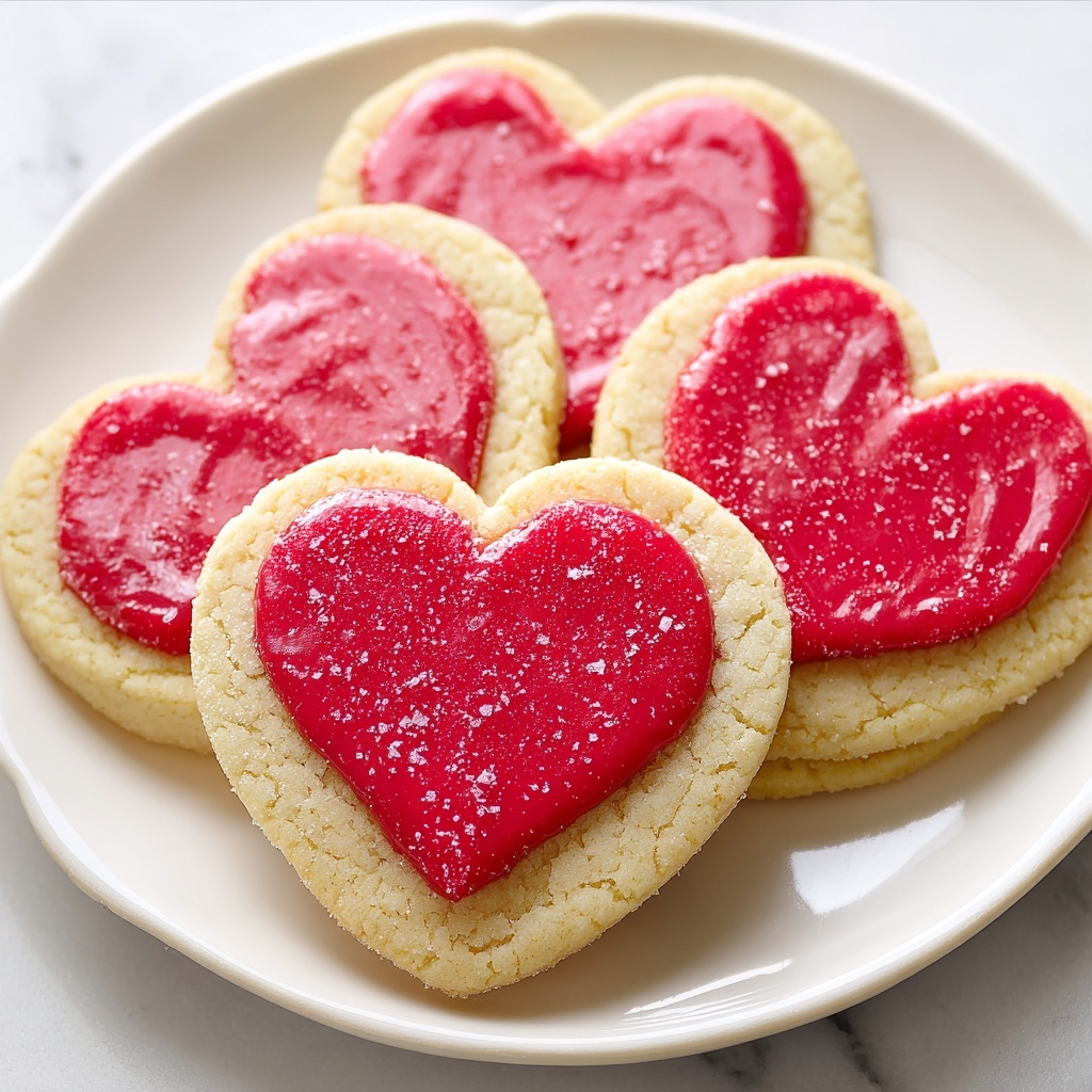 Slice and Bake Heart Cookies Recipe - Recipe Image