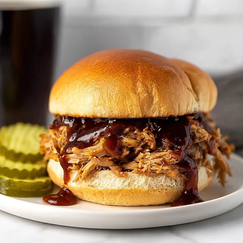 Slow Cooker Hot Honey Chicken Sandwiches Recipe - Recipe Image