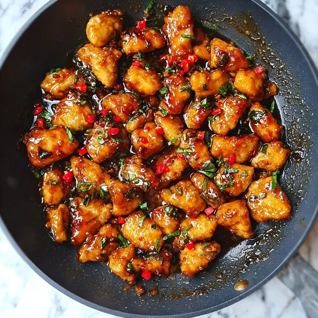 Honey Garlic Chicken Bites Recipe - Recipe Image