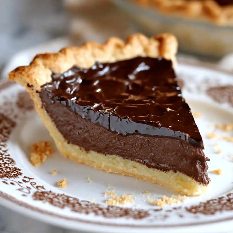 Hot Fudge Pie Recipe