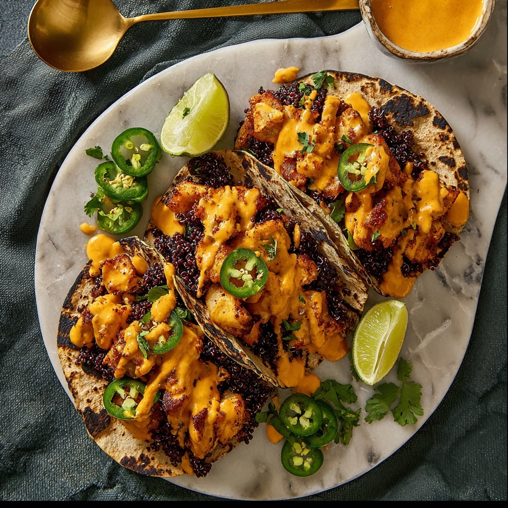 Chipotle Sweet Potato Quinoa Tacos Recipe - Recipe Image