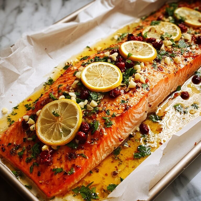Christmas Baked Salmon Recipe