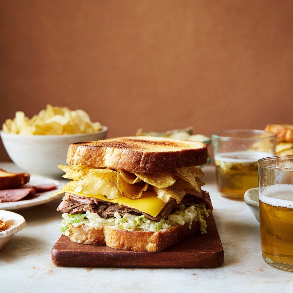 Fried Bologna Sandwich Recipe - Recipe Image