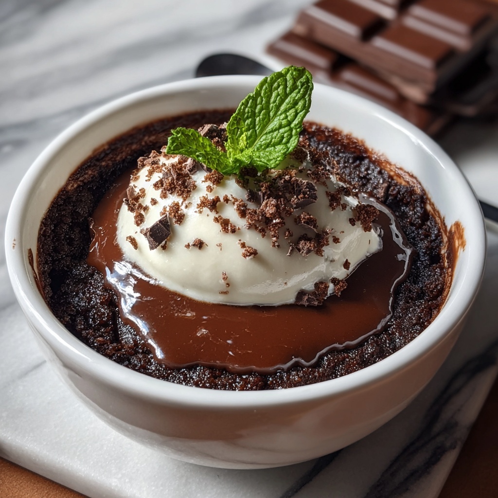 Slow Cooker Chocolate Lava Cake Recipe - Recipe Image