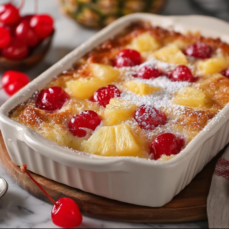 Cherry Pineapple Dump Cake Recipe