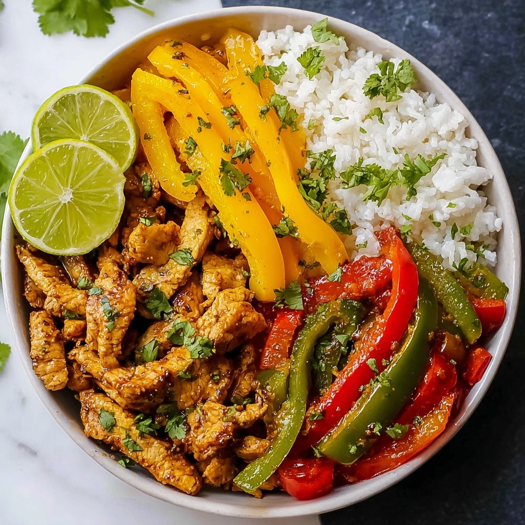 Chicken Fajita Bowl Recipe - Recipe Image