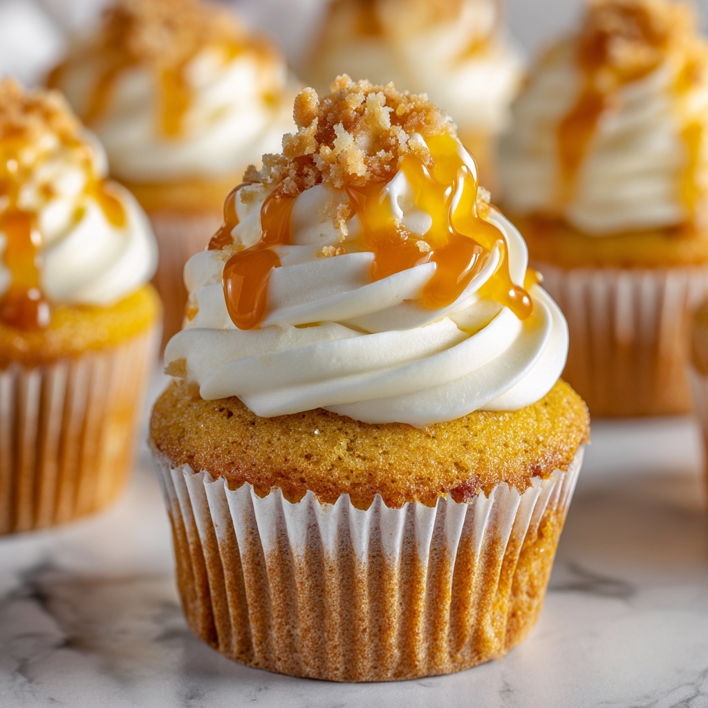 Honey Peach Cream Cheese Cupcakes Recipe - Recipe Image