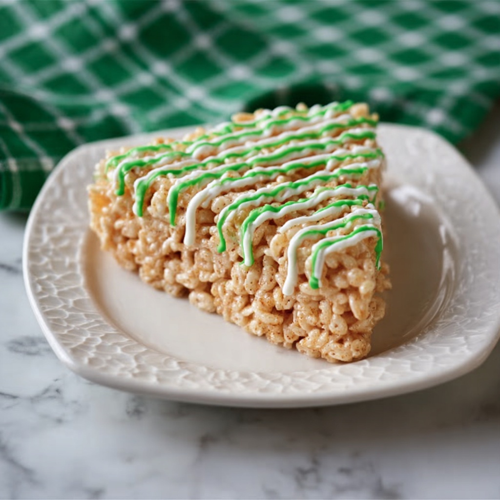 St Patrick’s Day Rice Krispie Treats Recipe - Recipe Image