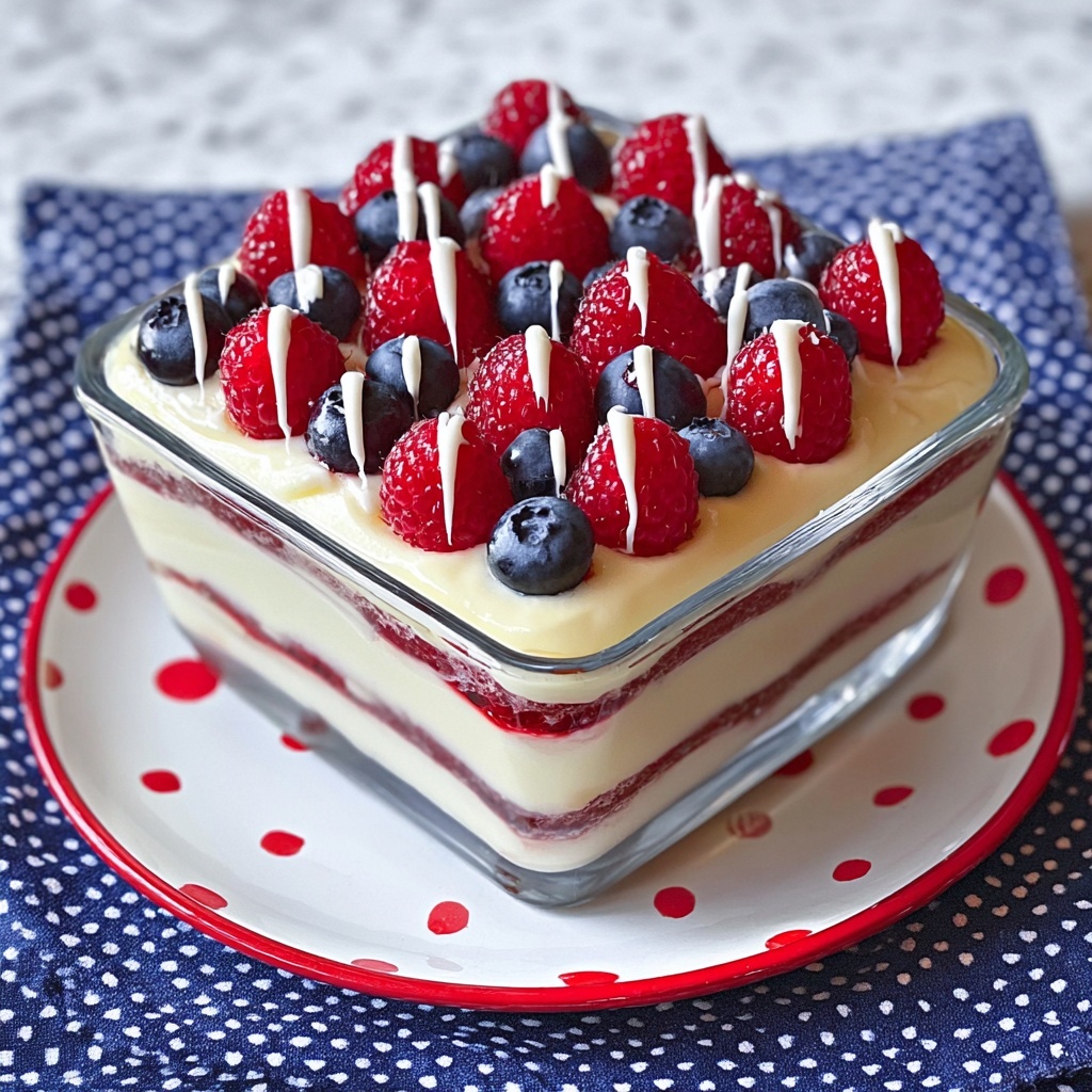 No Bake Summer Berry Icebox Cake Recipe - Recipe Image