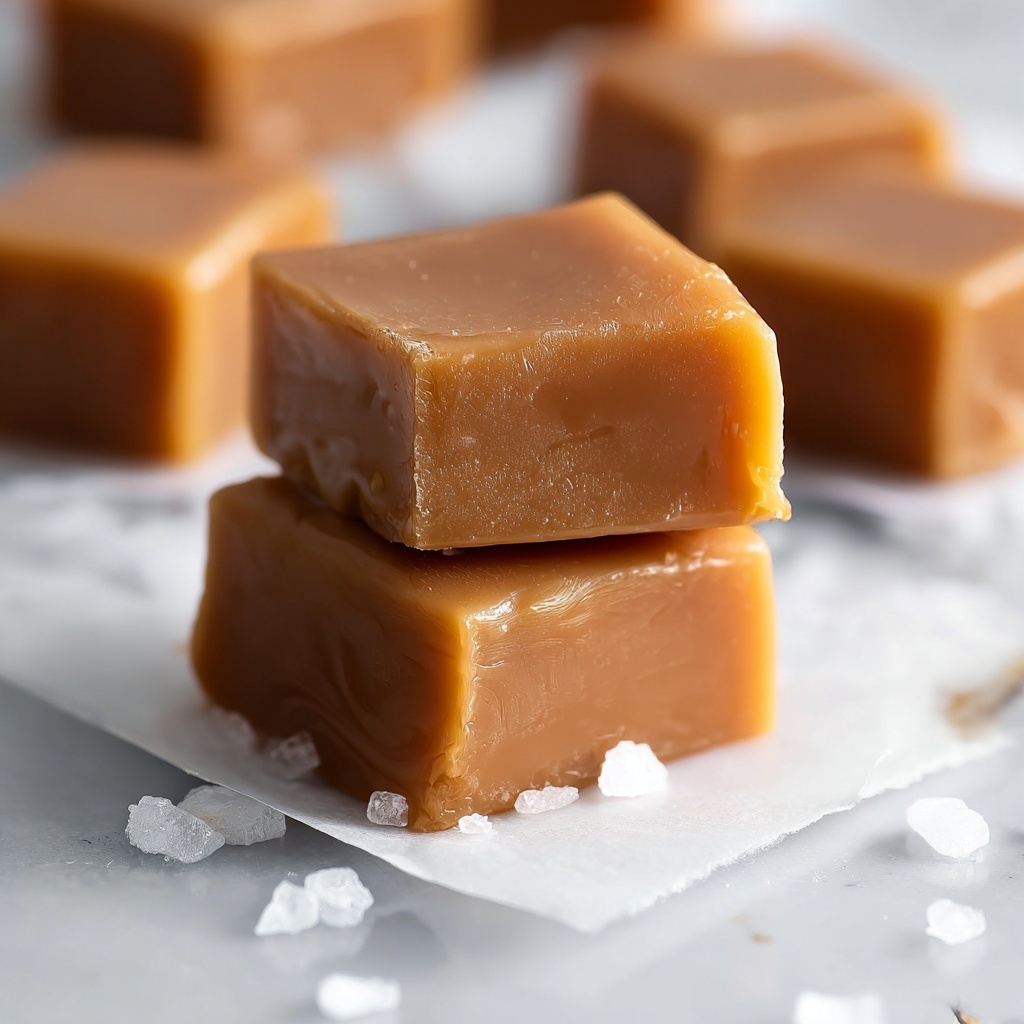 Homemade Caramels Recipe - Recipe Image